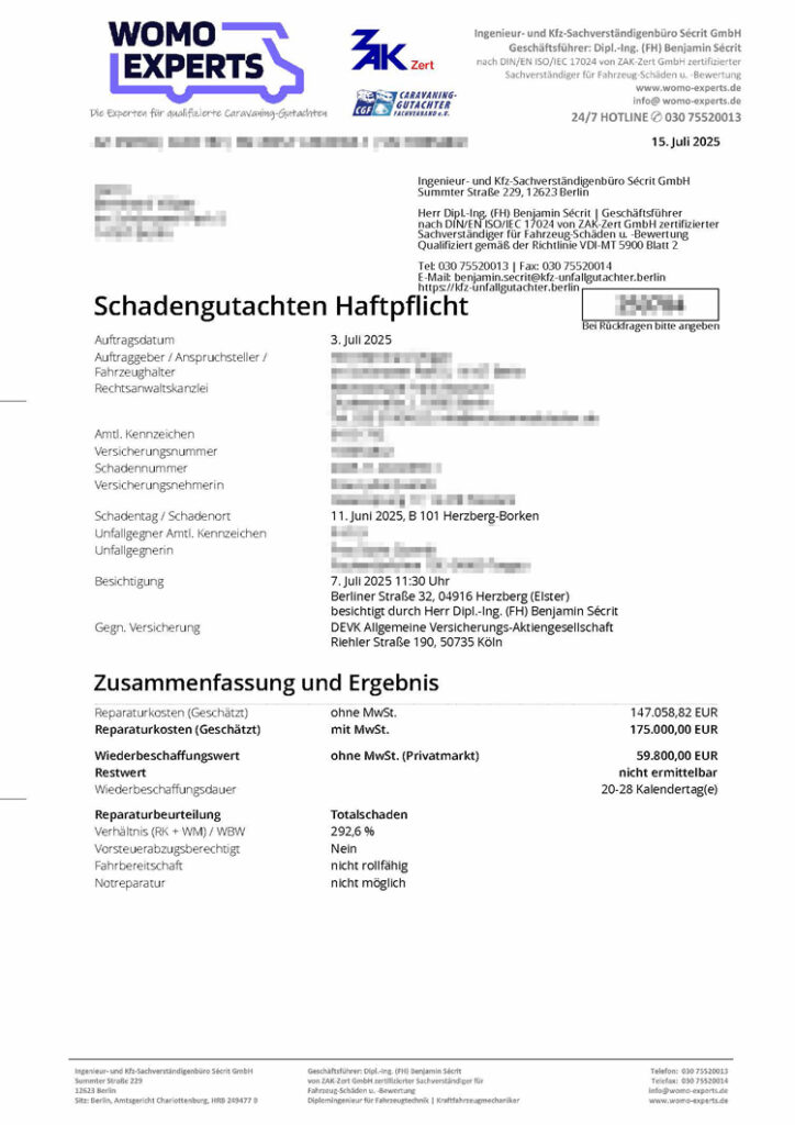 Beispielgutachten